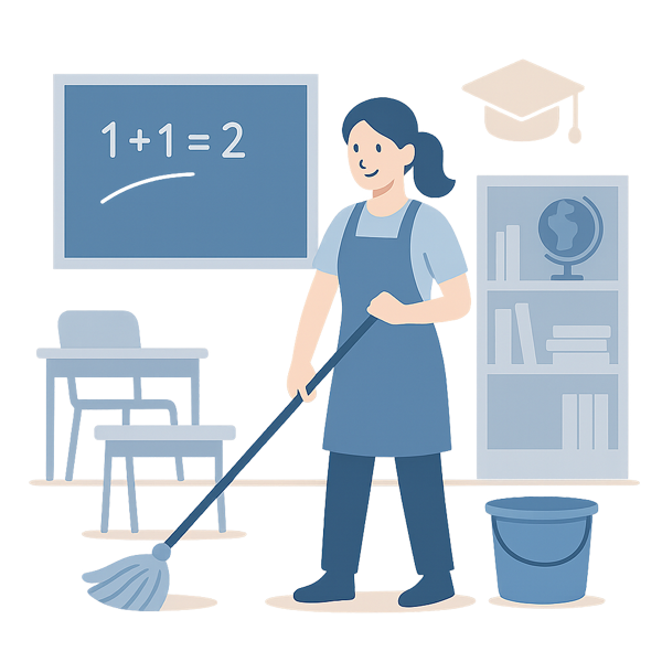 Прибирання освітніх установ — турбота про чистоту, безпеку та комфорт дітей