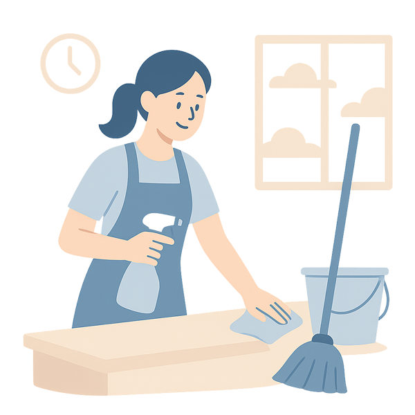 Підтримуюче прибирання — регулярна чистота без турбот